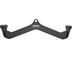 VEVOR LAT Pulldown Bar Tricep Grip Attachment V-Bar Kabel Machine Gym