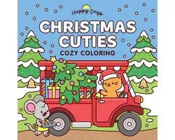 Happy Days Cozy Coloring- Christmas Cuties Cozy Coloring