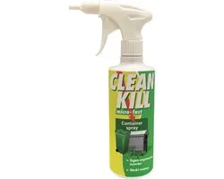 BSI - Clean Kill Micro-Fast - Insecticide spray tegen kruipende insecten in en rond vuilnisbakken en afvalcontainers - 500 ml