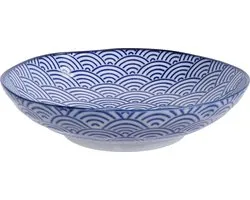 Tokyo Design Studio - Nippon Blue Pastabord - Golven - 21x5.2cm