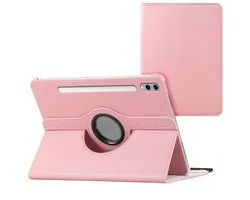 imoshion Tablet Hoes - Geschikt voor Samsung Galaxy Tab S10 Plus / Galaxy Tab S9 11.0 inch FE Plus / Galaxy Tab S9 11.0 inch Plus - 360° Draaibare Bookcase - Roze