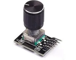 Encodeur rotatif KY-040 avec capuchon en plastique pour Arduino | ESP32 | Framboise Pi | Wemos