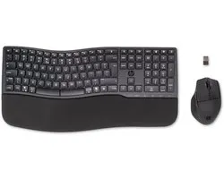 HP 680 Comfort - Draadloos Toetsenbord en Muis - Microsoft Copilot Ai toets - Qwerty - Zwart