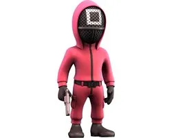 Minix - TV Series - Squid Game - Garde soldat masqué carré Statue 12cm