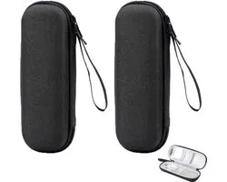 2 pièces - EVA Insuline Koelbox - Sac Isolé Portable, Sac Réfrigérant, Boîte à Pilules - Zwart - Boîte Réfrigérante pour Insuline Diabétique - Sac Réfrigérant Diabétique - Porte-Stylos à Insuline Portable - Trousse de Voyage pour Diabétiques