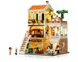 Lumibricks Italian Restaurant - Miniatuur huisjes - DIY modelbouw met 2868 bouwstenen - Bouwpakketten volwassenen- Bouwdoos L9083