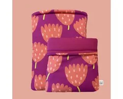 Story Sleeve - Book Sleeve / E-reader Sleeve Spring Fling - 27 x 23 cm - Ook geschikt voor E-reader - Boekenhoes - Boekbeschermer - Boekhoes - Booksleeve - Voor boek