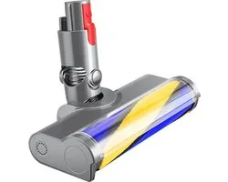 Buse d'aspiration ZENC® avec Roller souple adaptée aux aspirateurs balais Dyson V15, V11, V10, V8 et V7 - Buse d'aspirateur de remplacement - Buse - Accessoire - Accessoires d'aspirateur