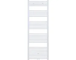 Rad-ion Handdoekradiator Middenaansluituing Met Aansluitset Voor Midden Uitgang Muur 1800x500 Wit