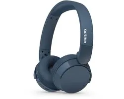 PHILIPS TAH4209 Lichtgewicht On Ear draadloze Bluetooth Headphones met Passive Noise Isolation - multipoint connectie - 55 uur afspeeltijd, natuurlijk geluid, heldere gesprekken, dynamische bass, 2 uur USB-laden - Denim Blauw