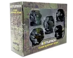 BattleTech: Clan Support Star - Wargame - Miniatures - Miniatuurspel - 5 Mechs - Catalyst Game Labs
