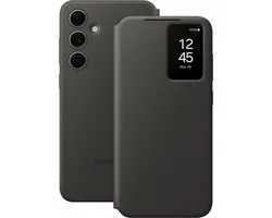Étui portefeuille Samsung Smart View - Convient pour Samsung Galaxy S24 FE - Zwart