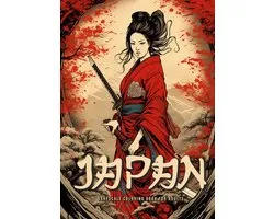 Japan Grayscale Coloring Book for Adults