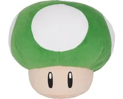 Nintendo Together + Super Mario Bros – 1 Up Mushroom Official Licensed knuffel – 16 cm pluche