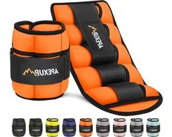 APEXUP Adjustable Ankle Weights for Women and Men, Modulated Leg Weight Bands for Yoga, Hiking, Running, Aerobics, Gym