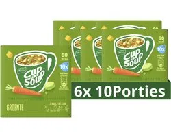 Knorr Cup A Soup - Groente - zonder smaakversterkers, kleurstoffen en conserveermiddelen -60 Porties
