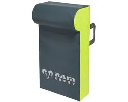 Single Wedge Hit Shield - PVC - High-Density Foam - Black / Red - Medium