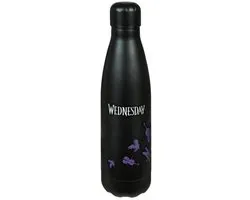 Wednesday Drinkfles - Voor school en onderweg - Zwart