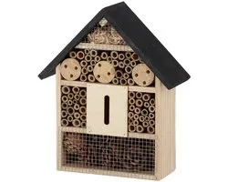 Esschert Design Niche à Insectes Basic L - Zwart