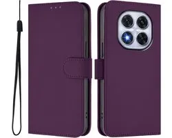 Coverup Case - Convient pour Xiaomi Redmi Note 14 Pro 5G / Pro+ / Poco X7 Case - Coverup Book Case - Violet