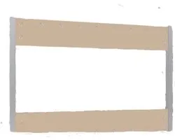 Transparant PVC zeildoek - Waterdicht - Dekzeil - Veranda - Overkapping - Wind - Khaki - 240x300cm