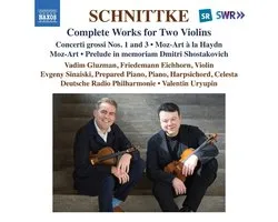 Vadim Gluzman, Friedemann Eichhorn, Evgeny Sinaiski, Deutsche Radio Philharmonie, Valentin Uryupin - Schnittke: Complete Works For Two Violins (CD)
