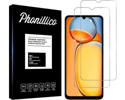 Screenprotector voor Xiaomi Redmi 13C - 2 stuks Beschermglas van glas Transparante glazen schermbeschermfolie