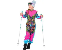 Combinaison de ski Error 80's Retroprint Lolyo Girl - Taille 152