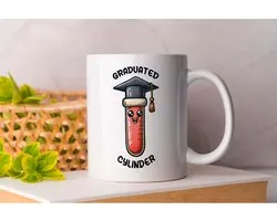 Mug Cylindre gradué - Chimie - Cadeau - Cadeau - ChemicalReactions - LabLife - ScienceNerd - Chimie - ChemicalReactions - ScienceNerd - MoleculeMagic
