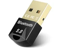 Bluetooth 5.0 Dongle USB Dongle voor PC / Headset / Muis / Toetsenbord / Smartphone / Adapter geschikt voor Windows 11-10-8.1-8-7