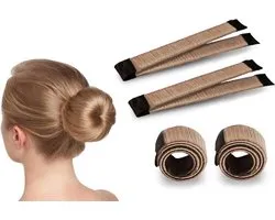 Knot Maker - Maak de perfecte haarknot - Bun Maker - Haar knot maker - golden blond