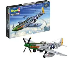 Revell Modelbouwpakket Vliegtuigen - 04148 North American P-51D Mustang WWII - Amerikaans Jachtvliegtuig Plastic - 1:72 - Modelbouw