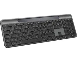 Logitech Signature Slim Solar+ K980 - Draadloos Toetsenbord - QWERTY ISO - Graphite