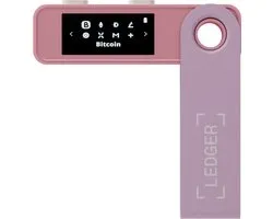 Ledger Nano S Plus - Hardware Wallet - 1Mb Opslag - het perfecte instapmodel voor het veilig beheren van al je crypto (Bitcoin) en NFT's - Pastel Pink