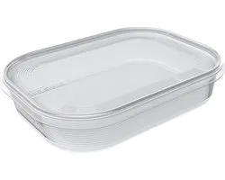 Conteneur en plastique pour la congélation des aliments Plast Team 0/19x13,9x3,9cm Helsinki