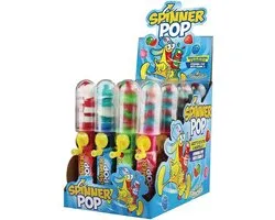 Funny Candy Spinner Pop Lolly - 16 stuks