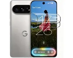 Displaybeschermfolie voor Google Pixel 11 Pro 6,3 inch, compatibel met vingerafdrukken, geen glas, compatibel met - ShopVlot