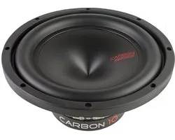 Audio System Carbon-Serie 250 mm EFFICIENT 10 inch Subwoofer 4 ohm 350/250 Watt Auto subwoofer
