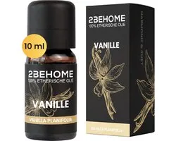 2BEHOME Etherische Olie Vanille - 10 ML - 1 Stuk - Essentiële olie voor Aromatherapie - Essential oil - Geurolie voor Aromadiffuser