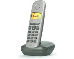 Draadloze DECT Huistelefoon - Bruin - Eco-vriendelijk