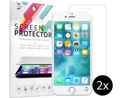 Geschikt voor iPhone 6/6s/7/8/SE 2020/2022 Screenprotector - 2 stuks extra sterk beschermglas