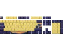 Dark Project - Sunset - Keycaps - Geel/Blauw (Meertalig)