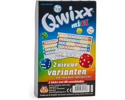 Whitegoblingames White Goblin Games - Qwixx Mixx - Uitbreiding - 2 tot 5 spelers - Strategisch spel - Extra scoreblokken met nieuwe uitdagingen - Gezelschapsspel