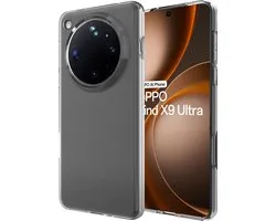 Cazy coque adaptée pour Oppo Find X9 Ultra Coque Silicone - Flexible Case - Transparent
