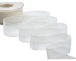 Furlanis Sluier Organza, decolint, Italian-ivory, 40 mm x 50 m