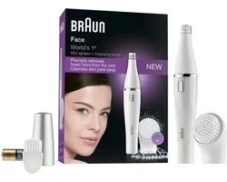 Braun Face SE810 - Epilator Met Gezichtsreinigingsborstel