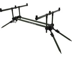 Mikado Rod Pod 3 Hengels – Verstelbare Buzz Bars – Karper Hengelsteun Aluminium