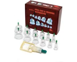 Rimba Bondage Play - Erotic Medical Play - Cupping Set Met 12 Cups