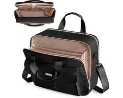 Teacher Bag with Accordion Folder, Laptop Bag for Women, Ideal for Teachers, Teachers, Nurses, Businesswomen and - ShopVlot