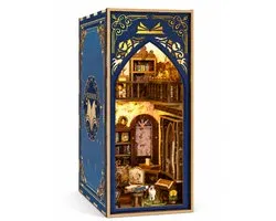 Beehub, BookNook Salton Bookstore met verlichting Houten Modelbouw Creatief & Educatief